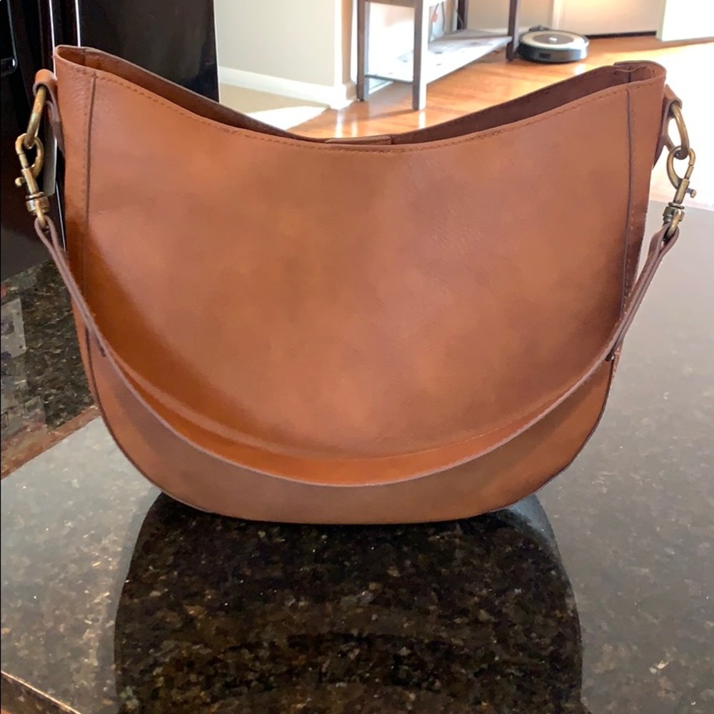 Cognac Hobo Bag